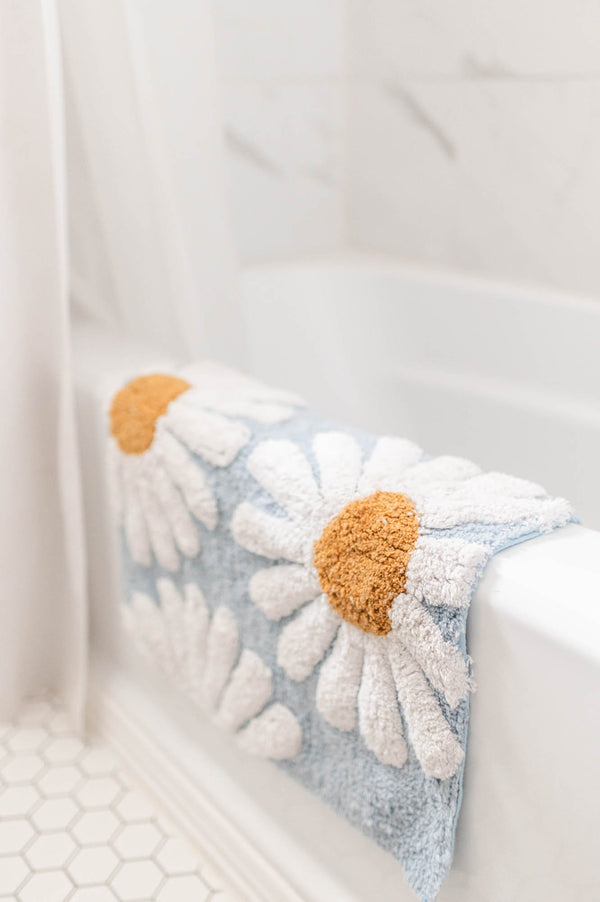 Daisies Tufted Bathmat