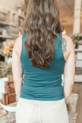 Rima Tank Top | Dark Hunter Green