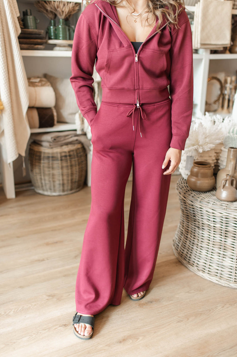 Erika Pants | Oxblood