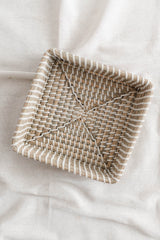 Seagrass Napkin Holder | White