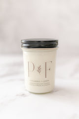 Cucumber & Lemon 8oz Soy Candle