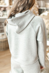 Pristine Hoodie | Mid Heather Grey