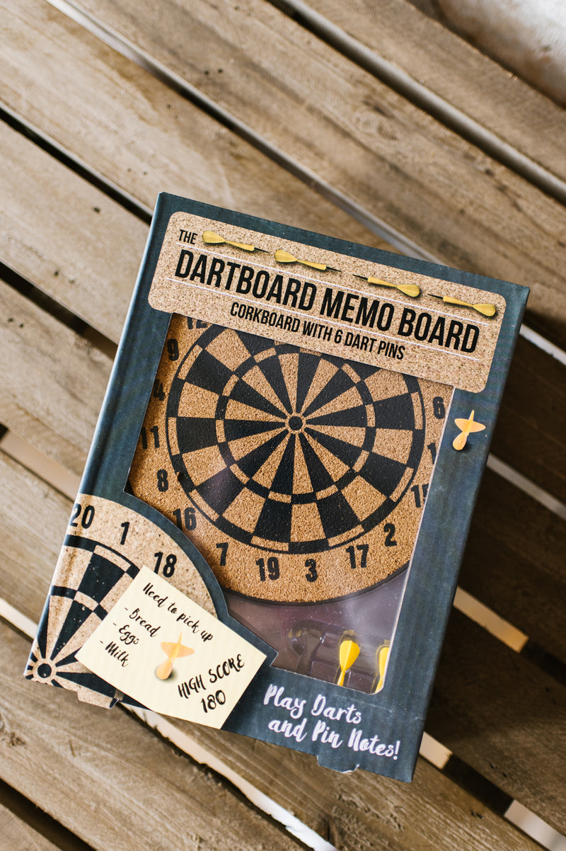 Dartboard Memo Board - FINAL SALE