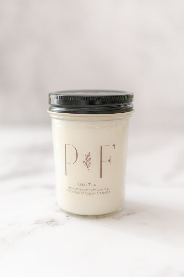 Chai Tea 8oz Soy Candle