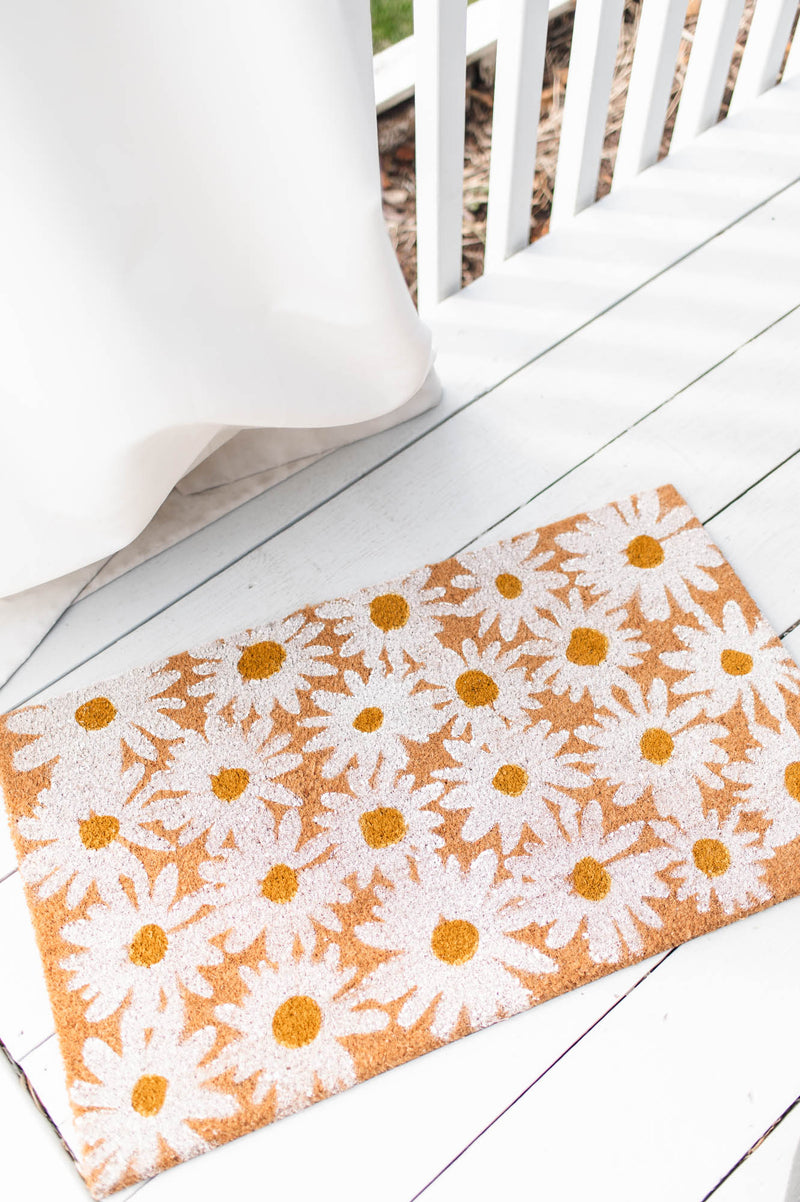 Allover Daisy Doormat