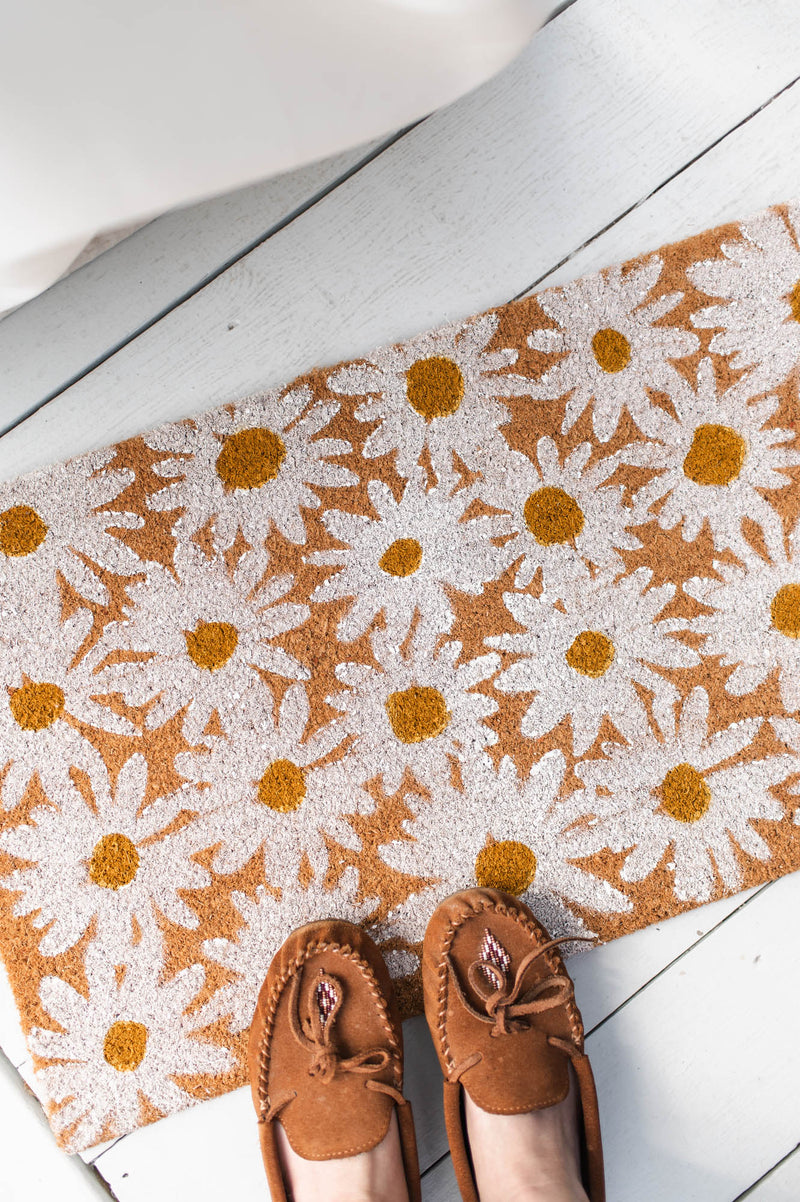 Allover Daisy Doormat