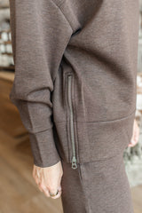 Fillana Pullover | Umber Melange