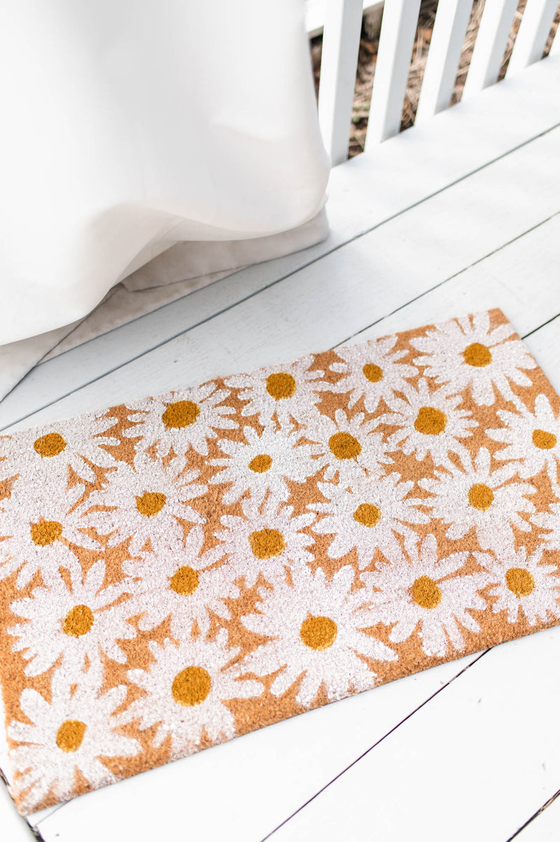 Allover Daisy Doormat