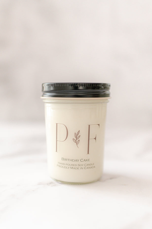 Birthday Cake 8oz Soy Candle