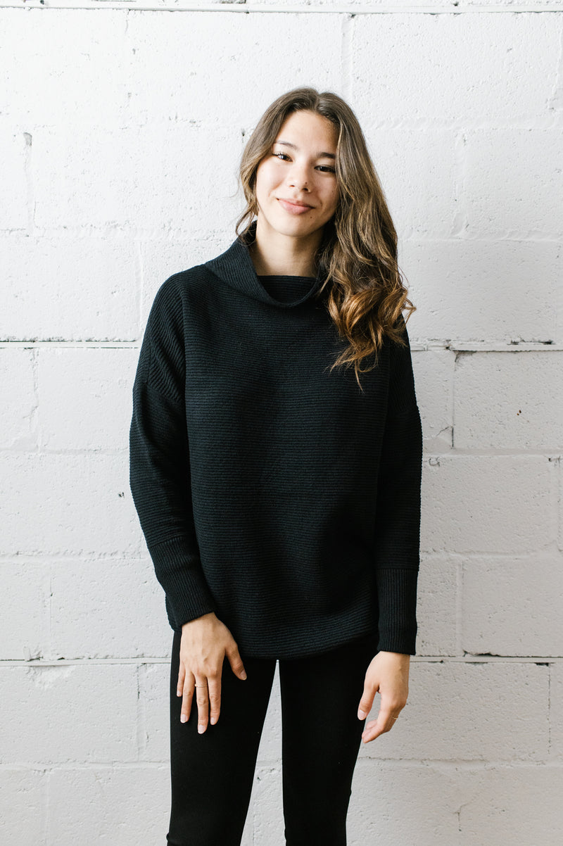 Nancy Ottoman Sweater | Black