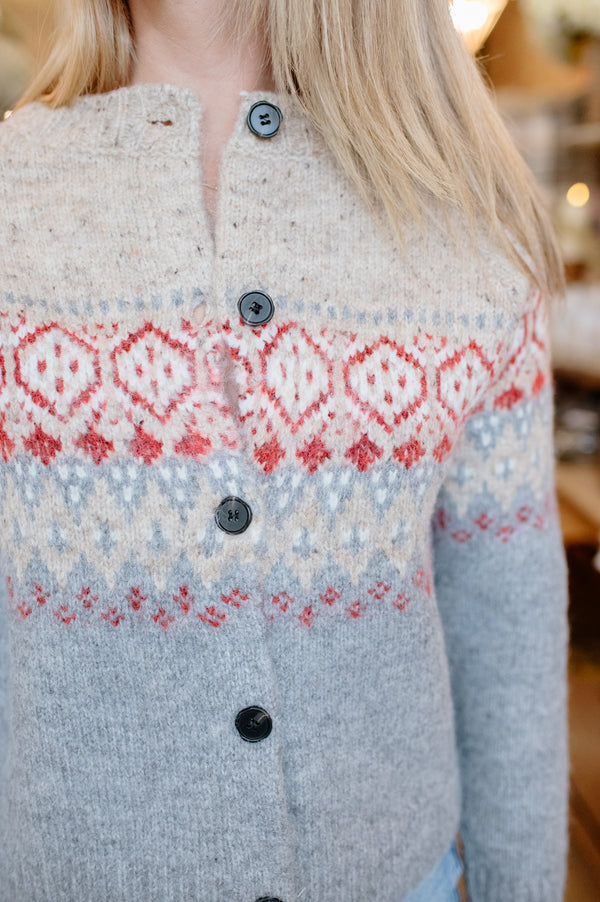 Themis Cardigan | Fairisle