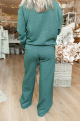Victoria Straight Leg Pants | Pine Melange