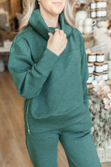 Fillana Pullover | Pine Melange