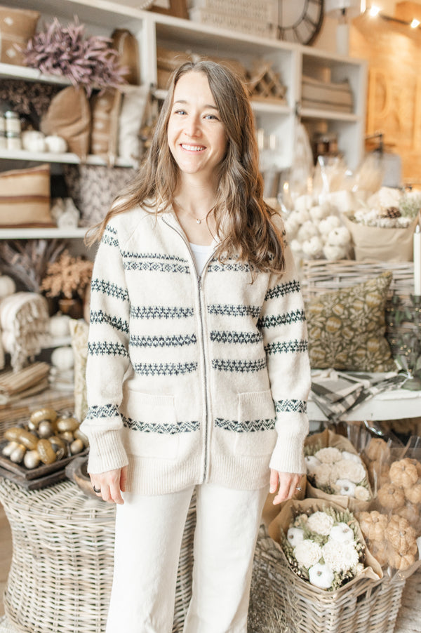 Azima Cardigan | Beige