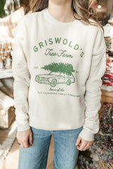 Griswold's Tree Farm Sweatshirt | Heather Dust