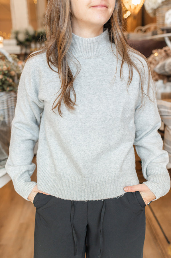 Daffodil Pullover | Misty Grey