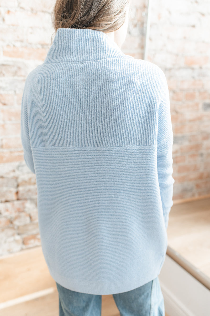 Nancy Ottoman Sweater | Blue Falls