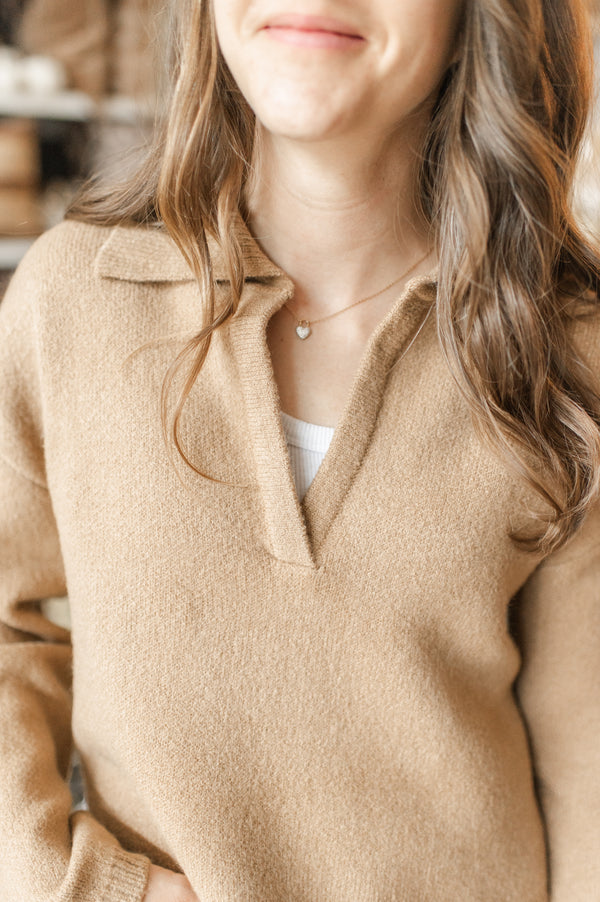 Baela Pullover | Camel