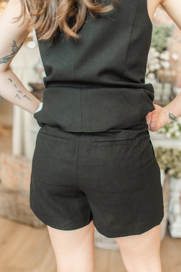 Brynni Shorts | Black