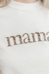 Mama Floral Tee | Ivory