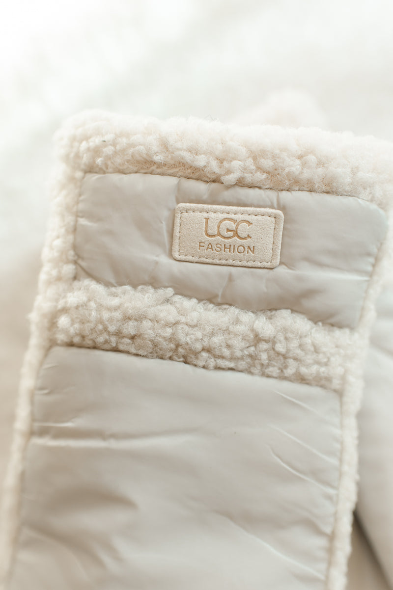 Sherpa Mittens | Cream