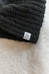 Knotted Headband | Black