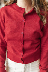 Astraea Cardigan | Red