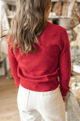 Astraea Cardigan | Red