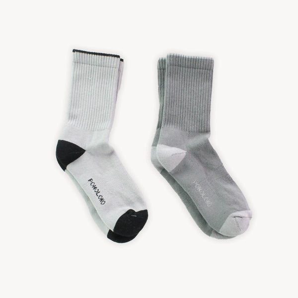 Pima Socks 2 Pack | Grey