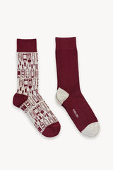 Pima Socks 2 Pack | More Wine