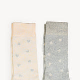 Have A Heart Socks 2 Pack | Grey