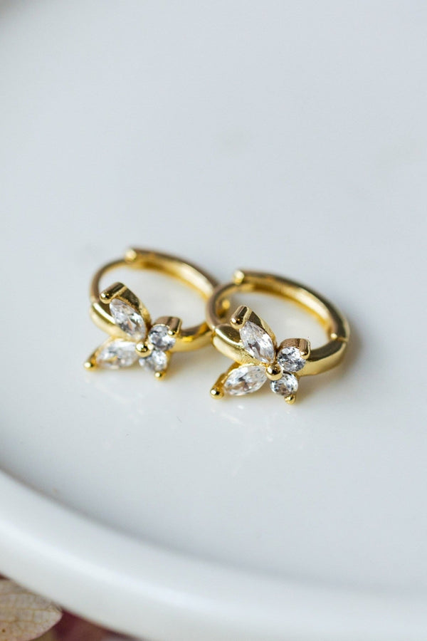 Papillon Hoops | Gold