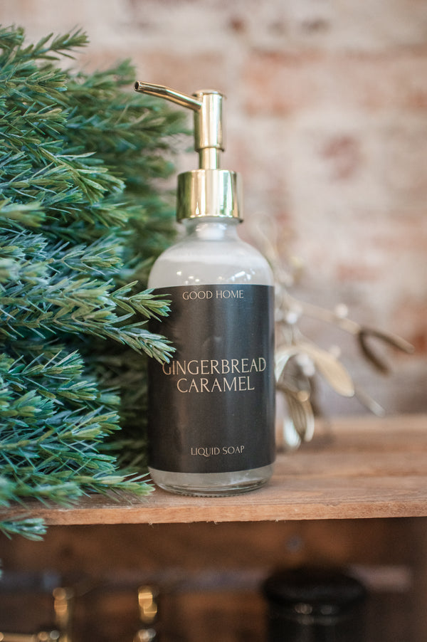 Winter Collection Hand Soap | Gingerbread Caramel