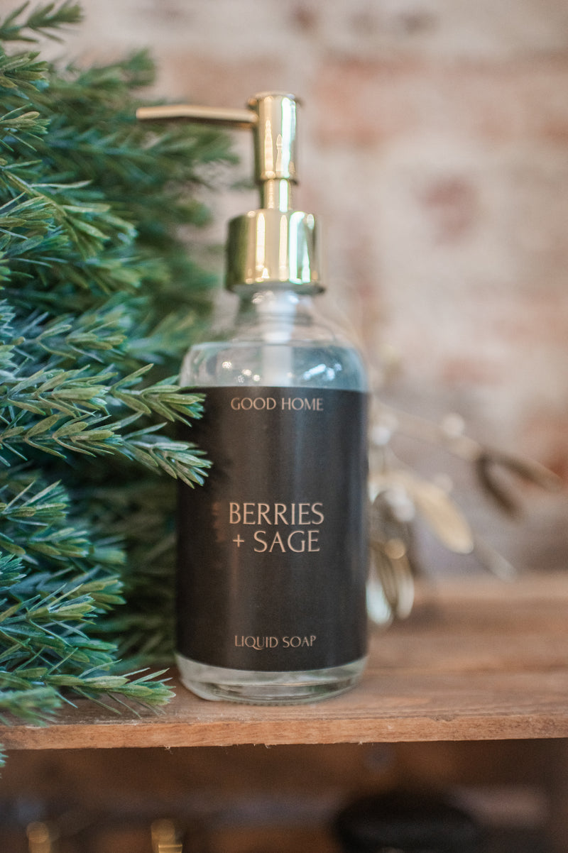 Winter Collection Hand Soap | Berries & Sage