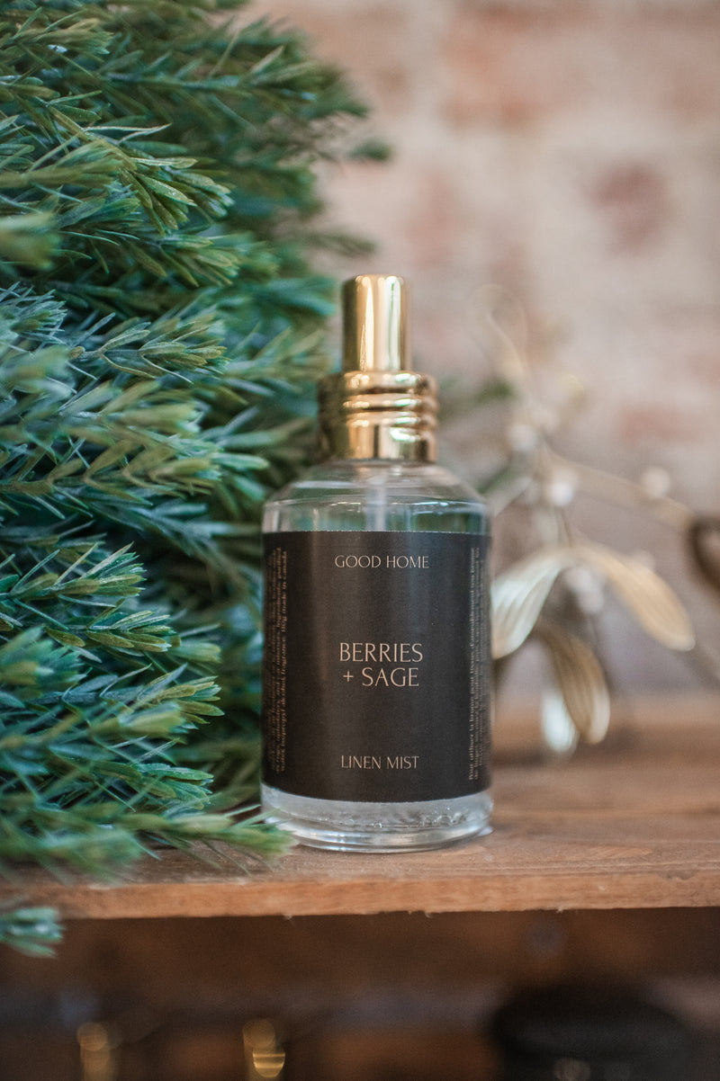 Winter Collection Linen Mist | Berries & Sage