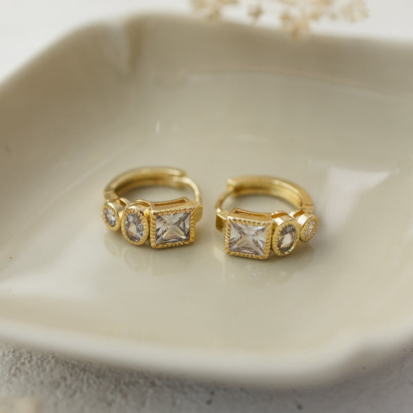 Pollyanna Hoops | Gold