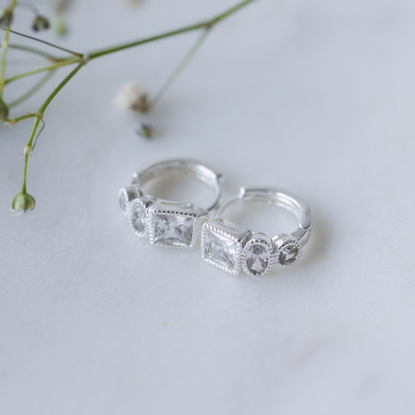 Pollyanna Hoops | Silver