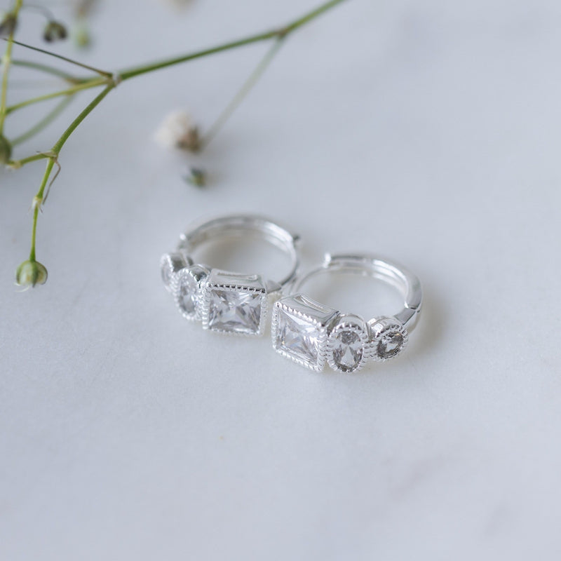 Pollyanna Hoops | Silver