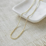 Pulse Necklace | Gold