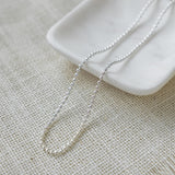 Pulse Necklace | Silver
