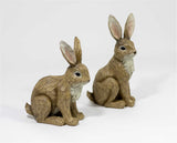 Brown Rabbit Figurine