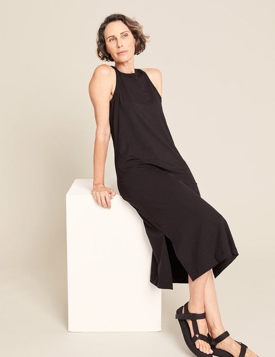 Downtime Racerback Dress | Black