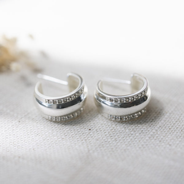 Raisa Hoops | Silver