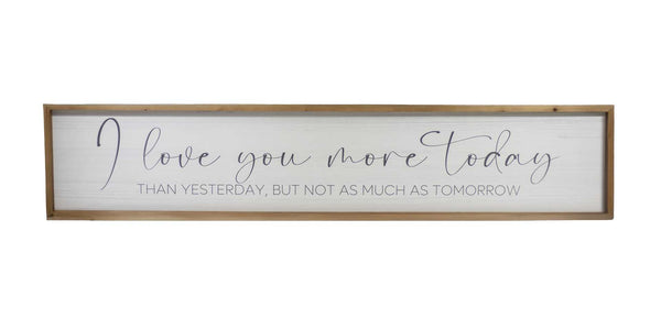 Wall Art | Love You More {Pick Up Only}