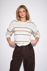 Sherry Pullover | Harvest Stripe