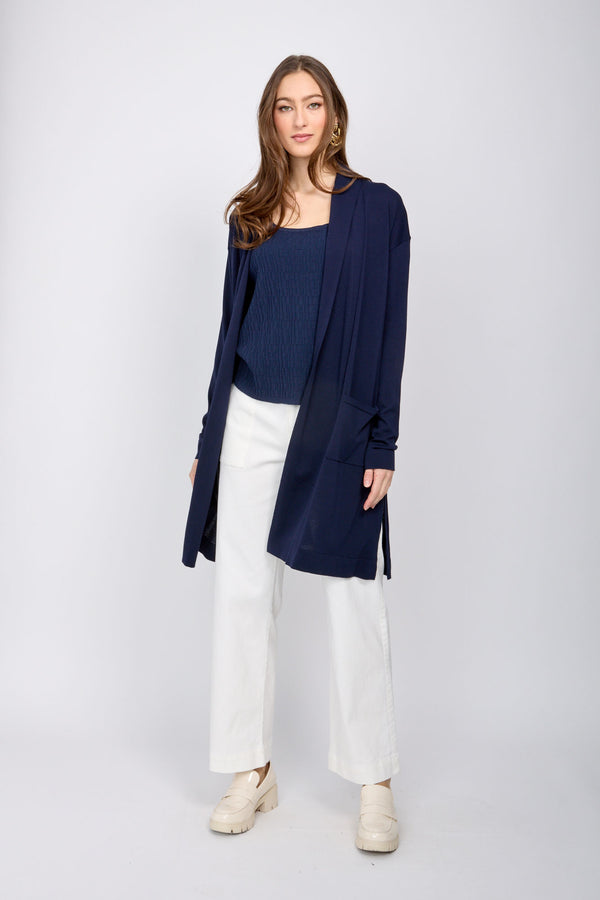 Katherine Open Cardigan | Navy - FINAL SALE