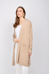 Katherine Open Cardigan | Sand - FINAL SALE