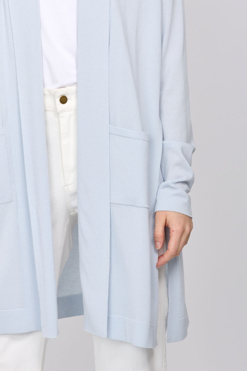 Katherine Open Cardigan | Soft Blue - FINAL SALE