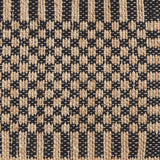 Handloomed Rug | Black Check