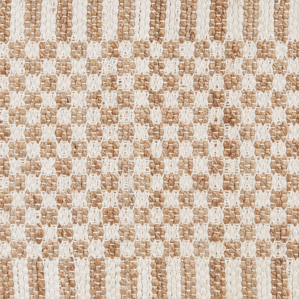 Handloomed Rug | White Check